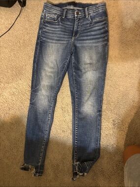 Buckle Women's Washed Blue Skinny Jeans